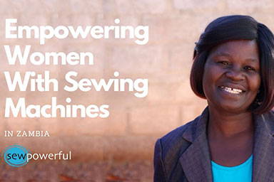 Empowering Women With Sewing Machines