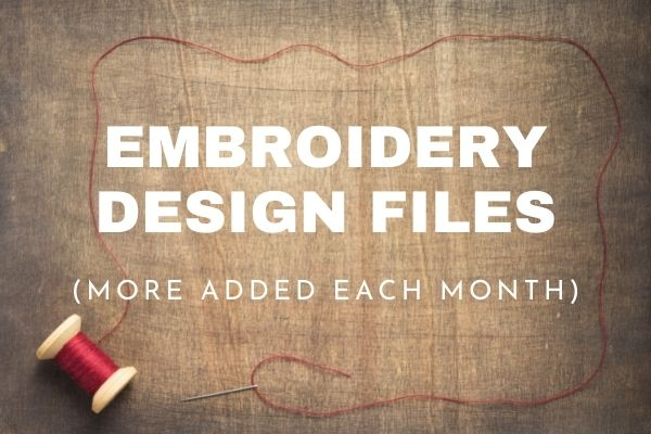 Free Embroidery Design Files