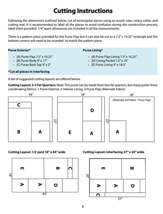Modern Sew Powerful Purse Pattern (2025)