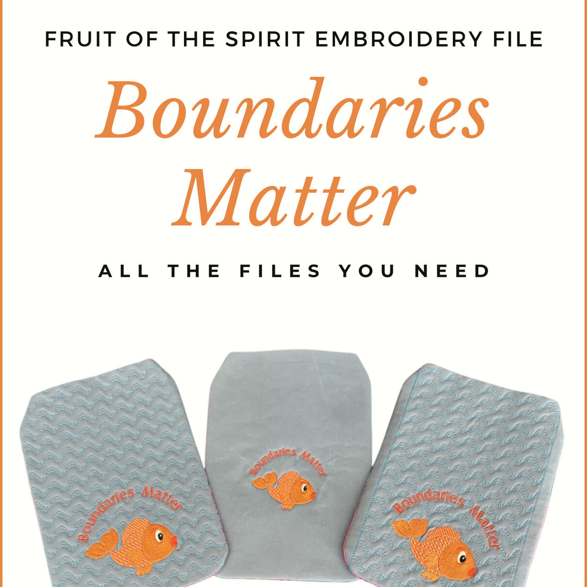 Fruits of the Spirit - Machine Embroidery Flap Design Series - Self Co ...