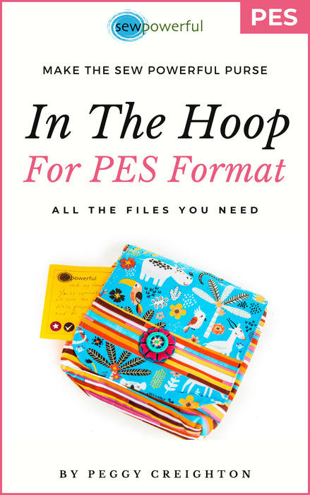In The Hoop Purse Files in PES Format